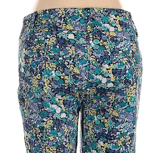 LOFT Khakis Floral Cropped - Picture 6 of 7